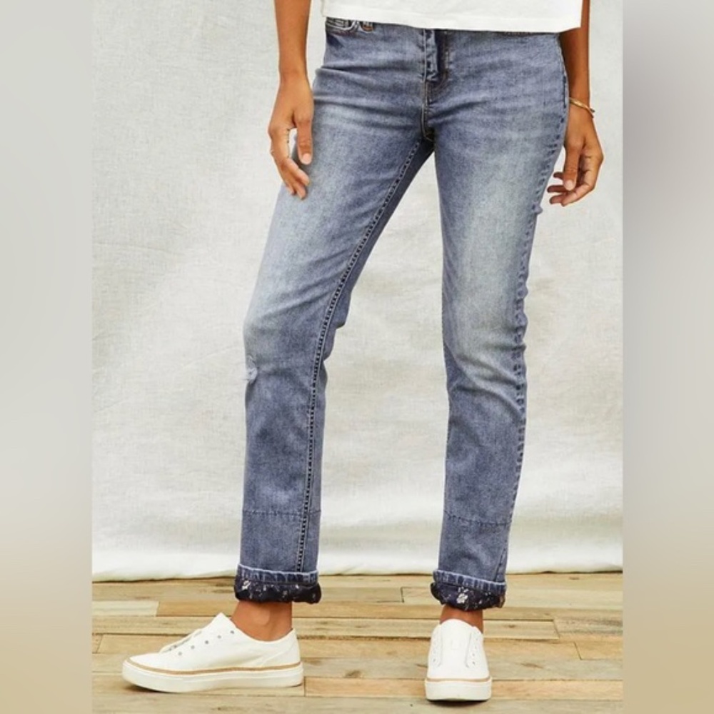 NWT Matilda Jane Women’s Just Imagine Taylor Straight Jeans size 2